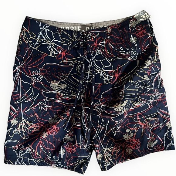 HOBIE VINTAGE 1980s SWIM TRUNKS MENS SIZE 32 - Picture 3 of 8